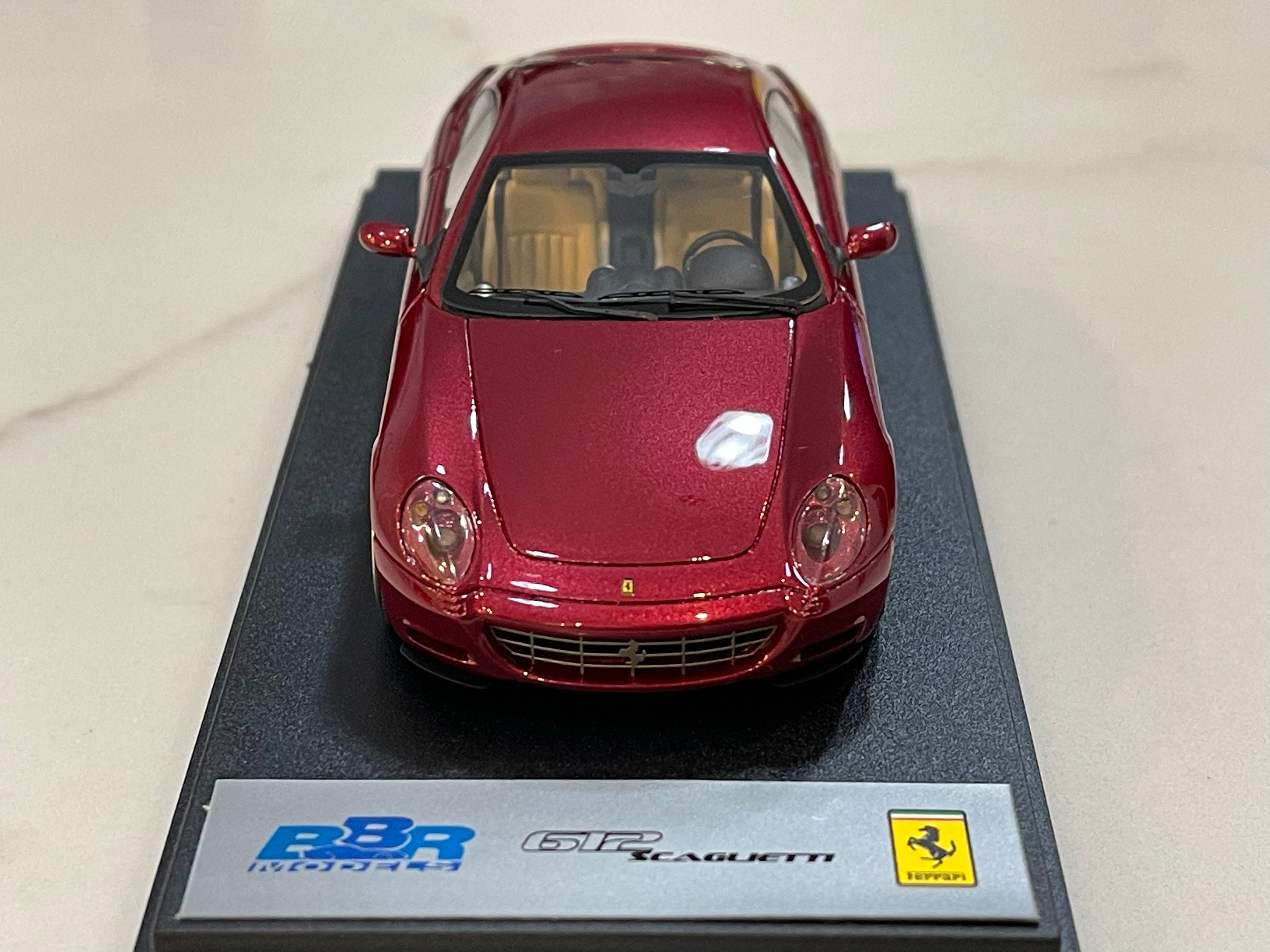 BBR 1/43 Ferrari 612 Scaglietti 2004 Met. Red BBR156A