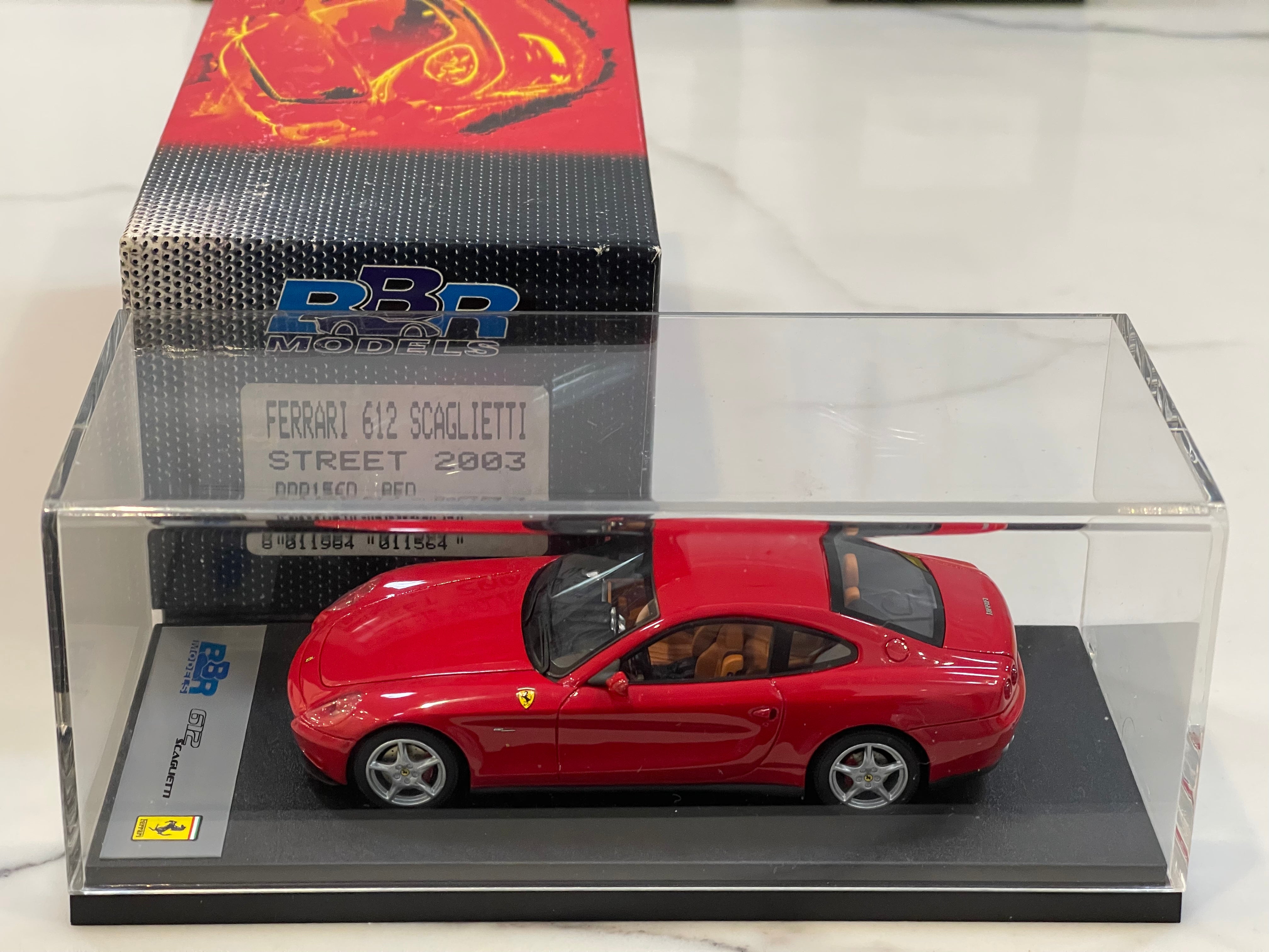 ☆レア絶版*BBR完成品*1/43*Ferrari 612 Scaglietti Street 2003