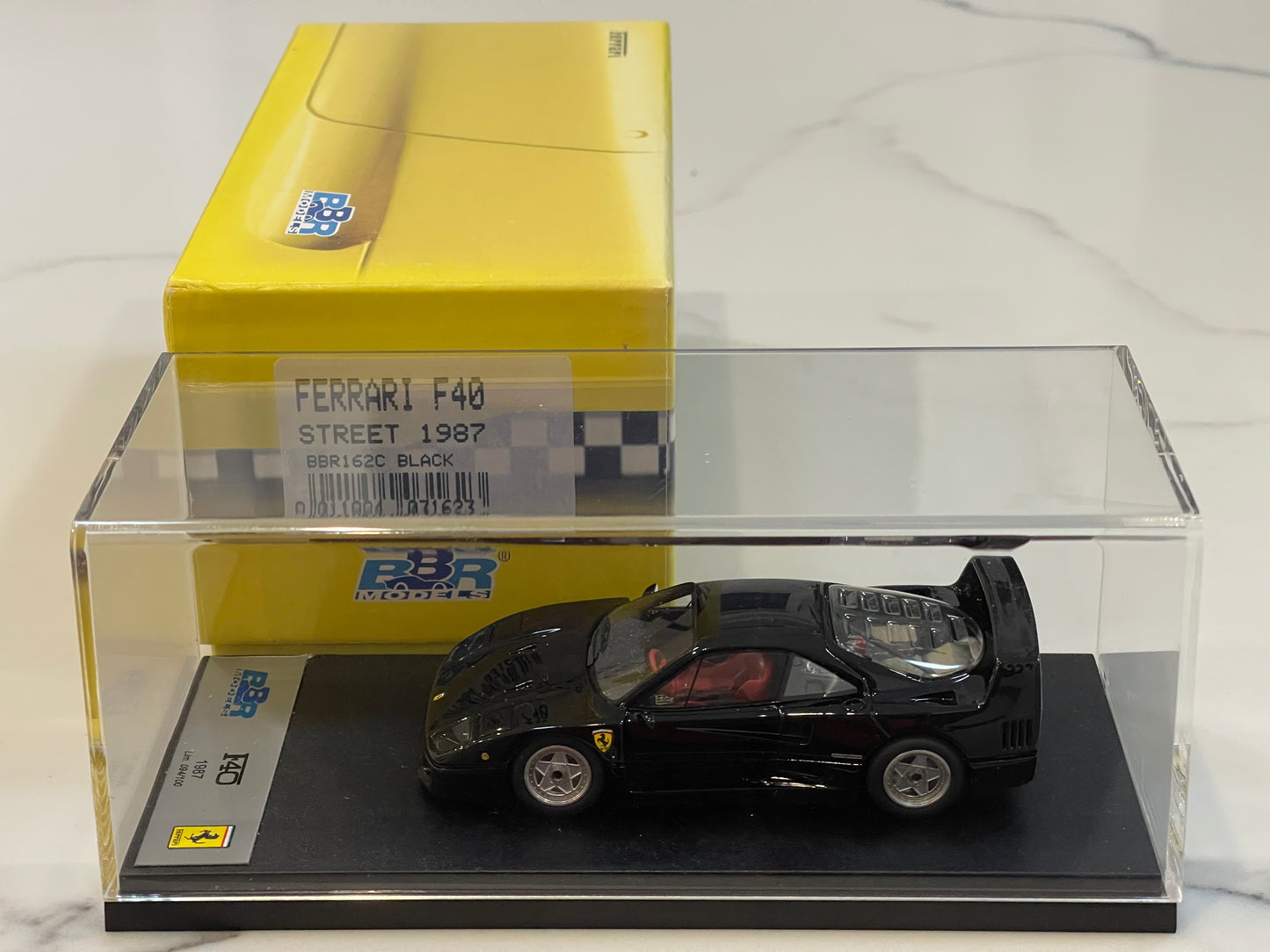 BBR 1/43 Ferrari F40 Street 1987 Black BBR162C