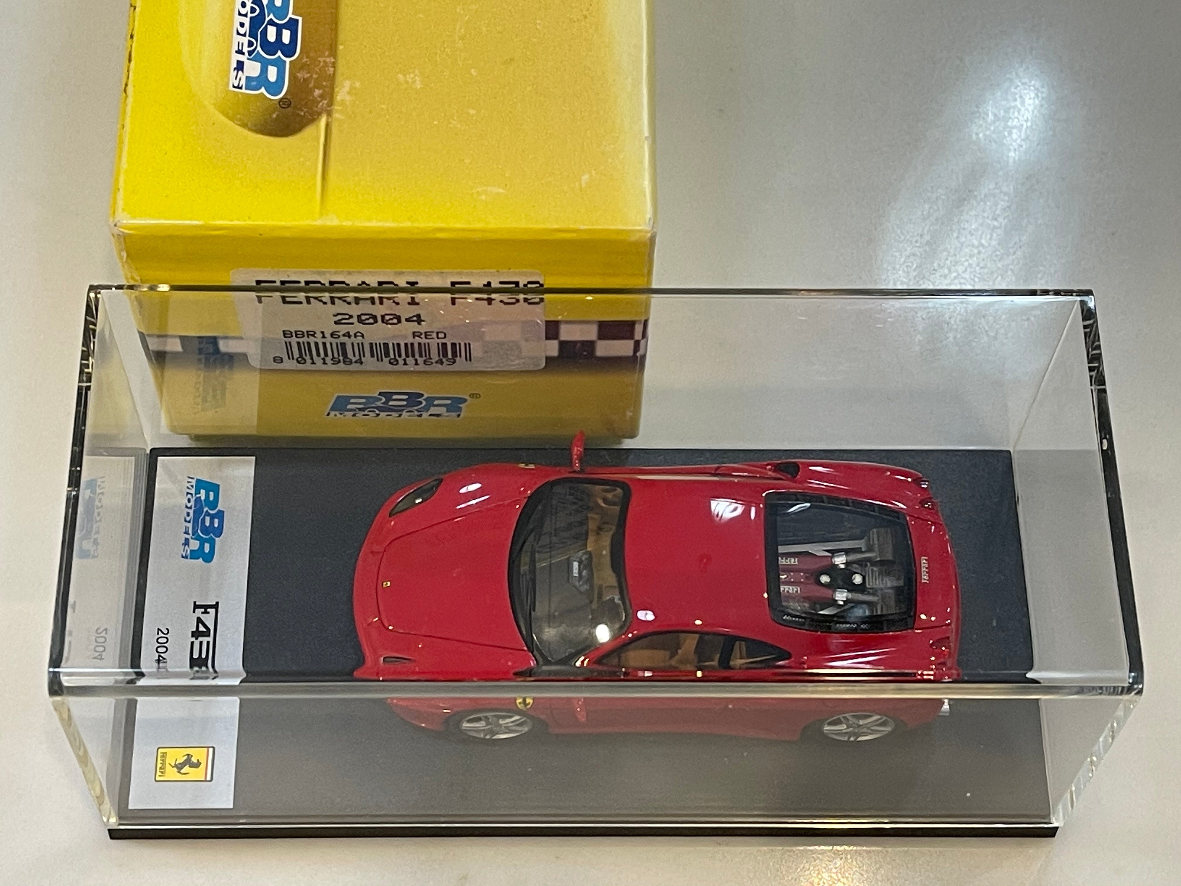 BBR 1/43 Ferrari F430 Coupe 2004 Red BBR164A – Paddock Collection