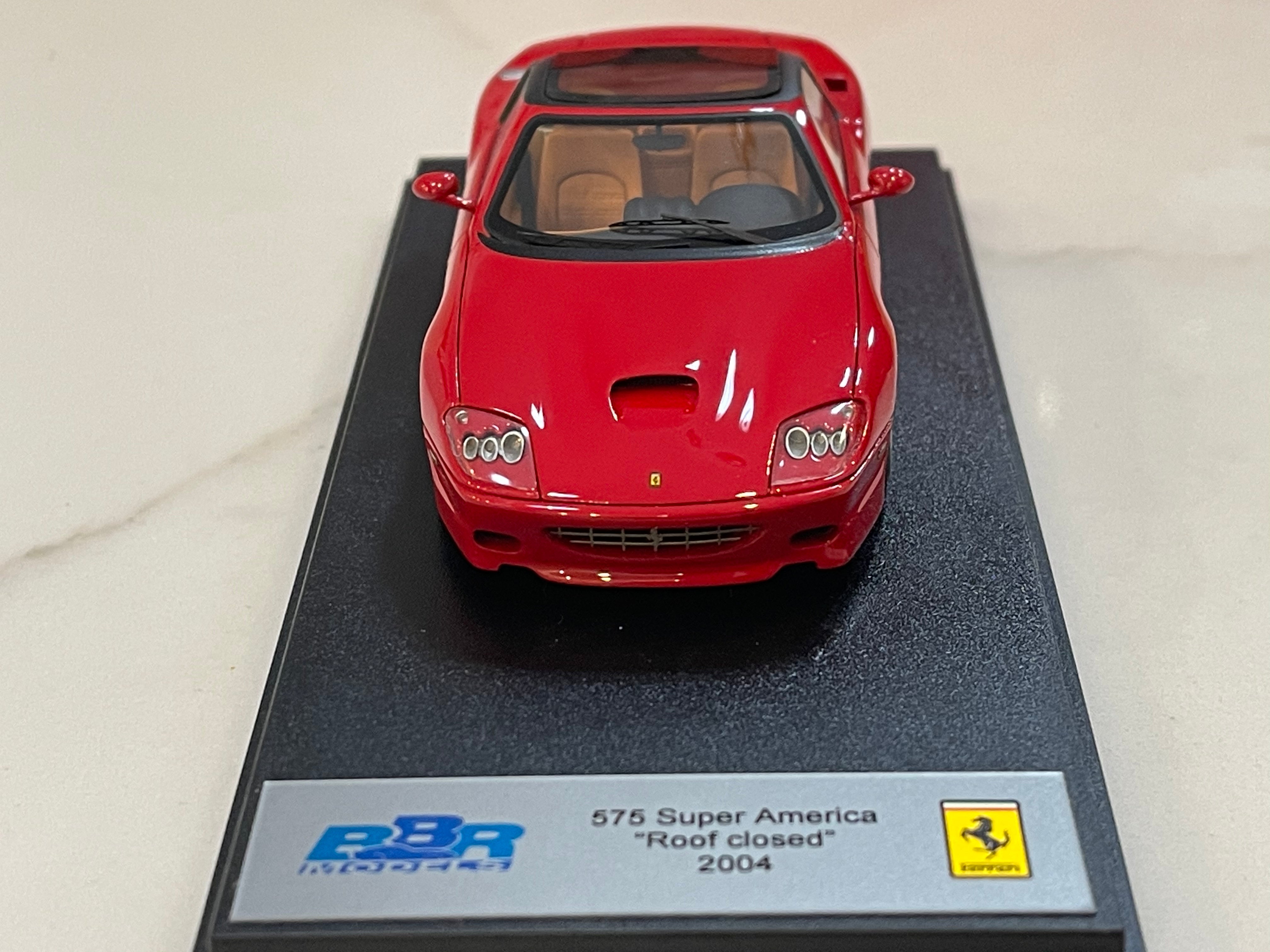 BBR 1/43 Ferrari 575 Superamerica Closed 2005 Red BBR166A