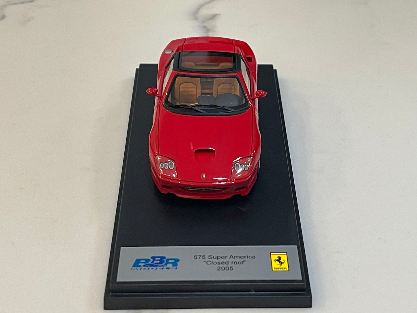 BBR 1/43 Ferrari 575 Superamerica Closed 2005 Red BBR166A