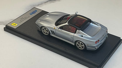 BBR 1/43 Ferrari 575 Superamerica Closed 2005 Grigio Alloy BBR166C