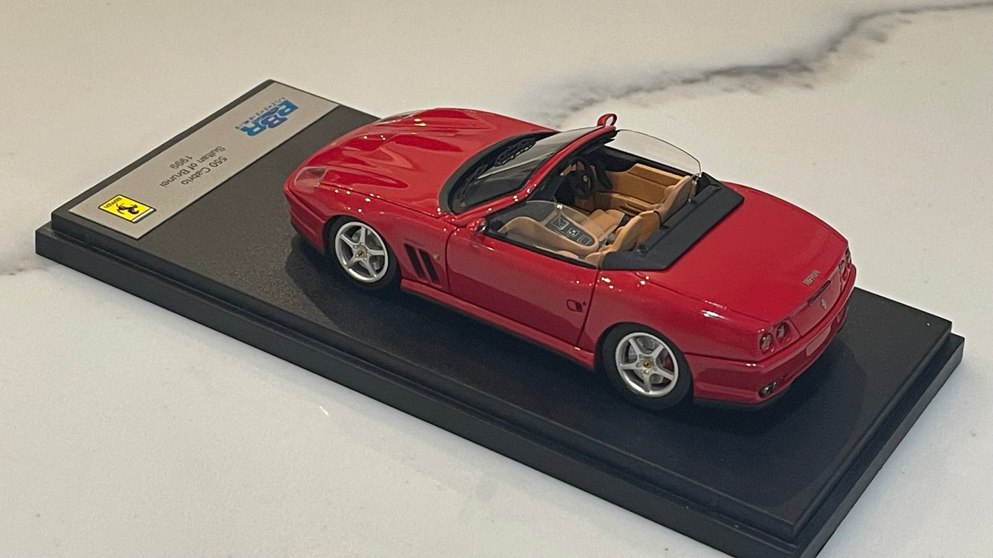 BBR 1/43 Ferrari 550 Cabrio Sultan Brunei 1999 Red BBR169B
