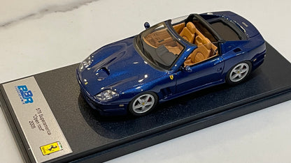 BBR 1/43 Ferrari 575 Superamerica Open 2005 TDF Blue BBR170C