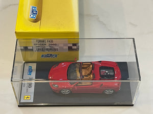 BBR 1/43 Ferrari F430 Spider 2005 Red BBR171A