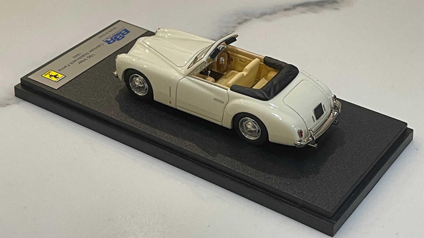 BBR 1/43 Ferrari 166 Inter Cabriolet 1949 Ivory BBR173A