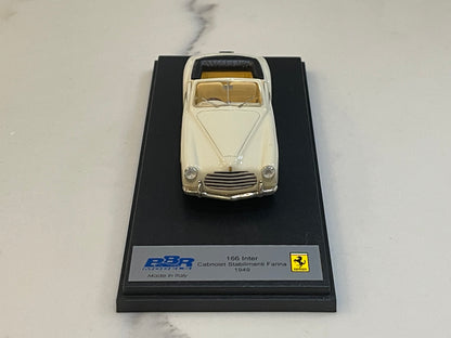 BBR 1/43 Ferrari 166 Inter Cabriolet 1949 Ivory BBR173A