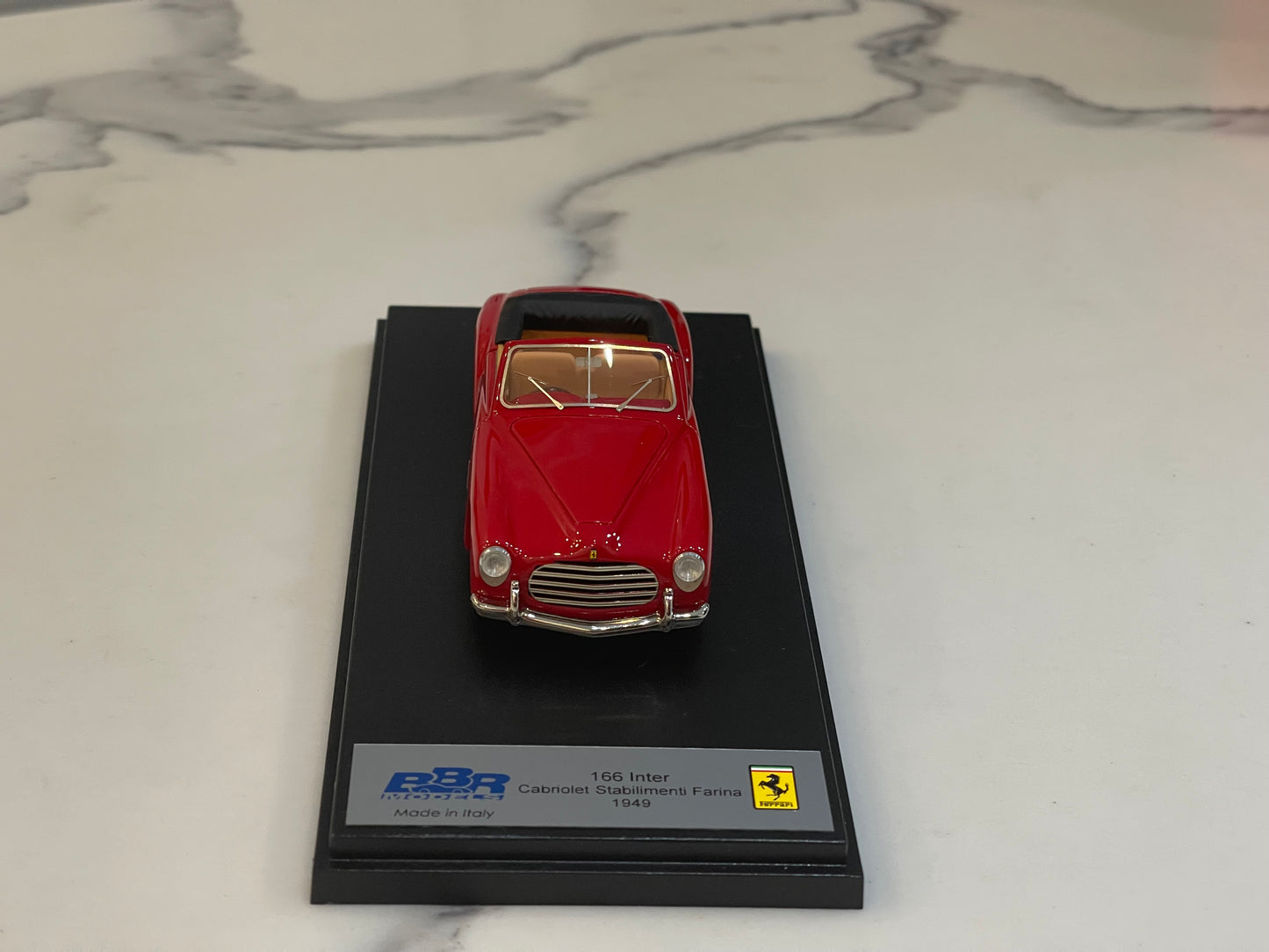 BBR 1/43 Ferrari 166 Inter Cabriolet 1949 Red BBR173B