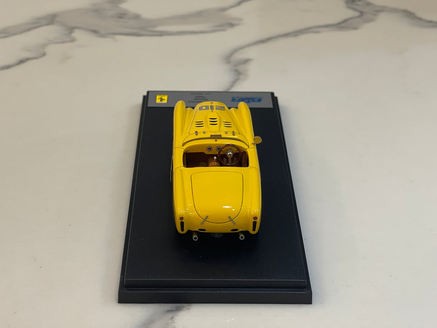 BBR 1/43 Ferrari 340 Mexico Spider Watkins Glen 1955 Yellow No. 210 BBR175C