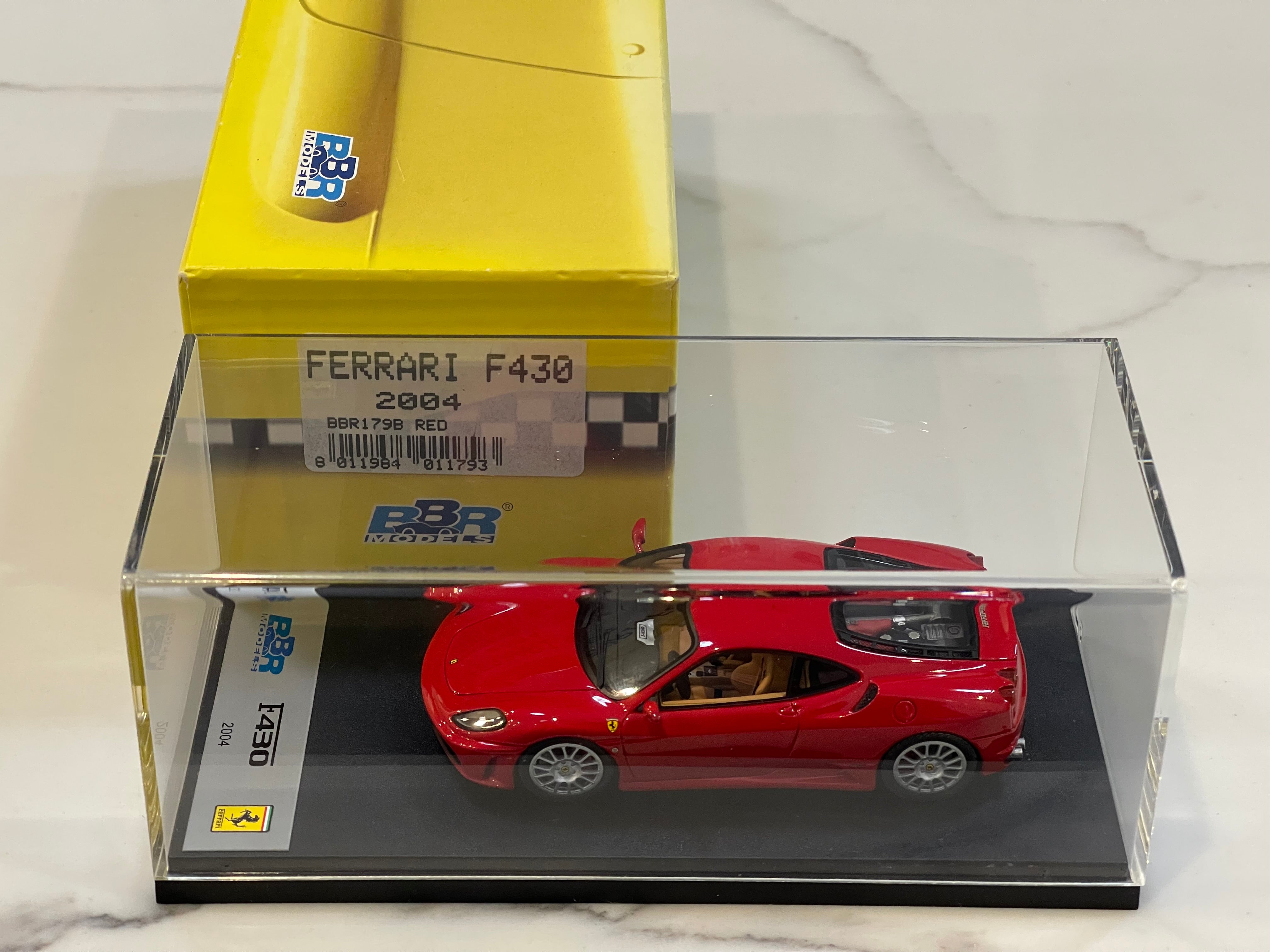 BBR 1/43 Ferrari F430 Coupe 2004 Red BBR179B