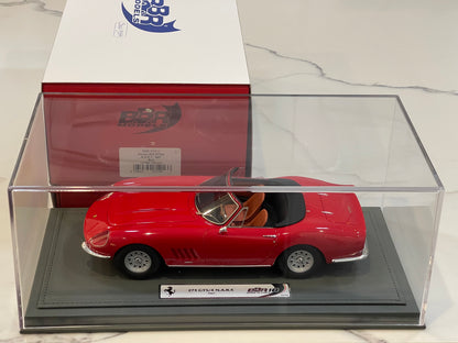BBR 1/18 Ferrari 275 GTS/4 NART 1967 Rosso Corsa BBR1816C1