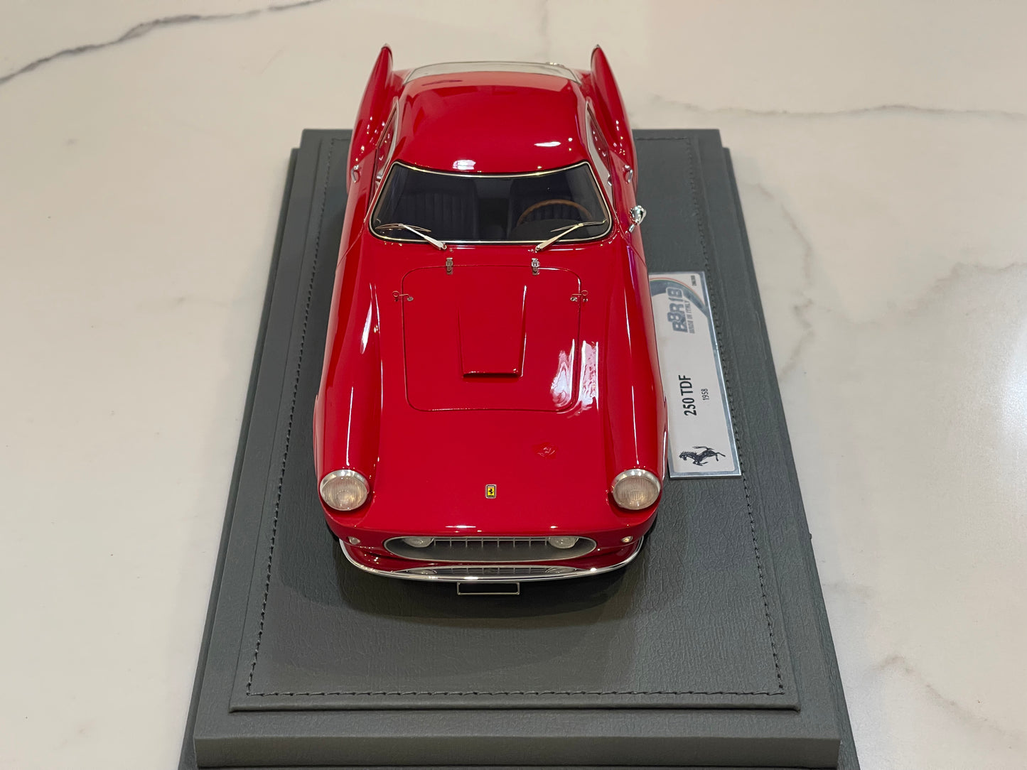 BBR 1/18 Ferrari 250 GT TDF Faro Diritto 1958 Rosso Corsa BBR1817A