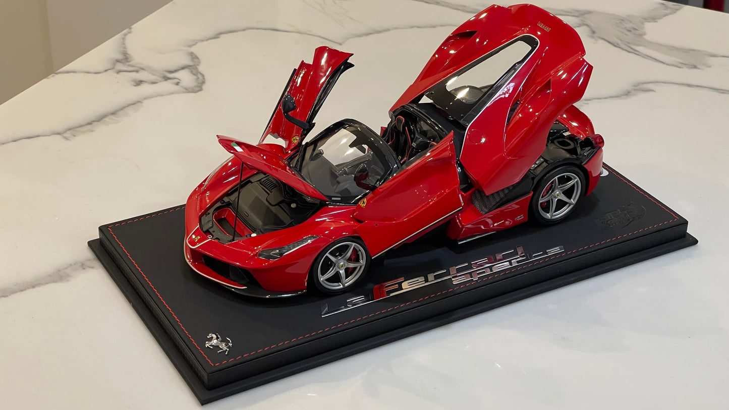 BBR 1/18 Ferrari LaFerrari Aperta 2016 Rosso Corsa BBR182231IF