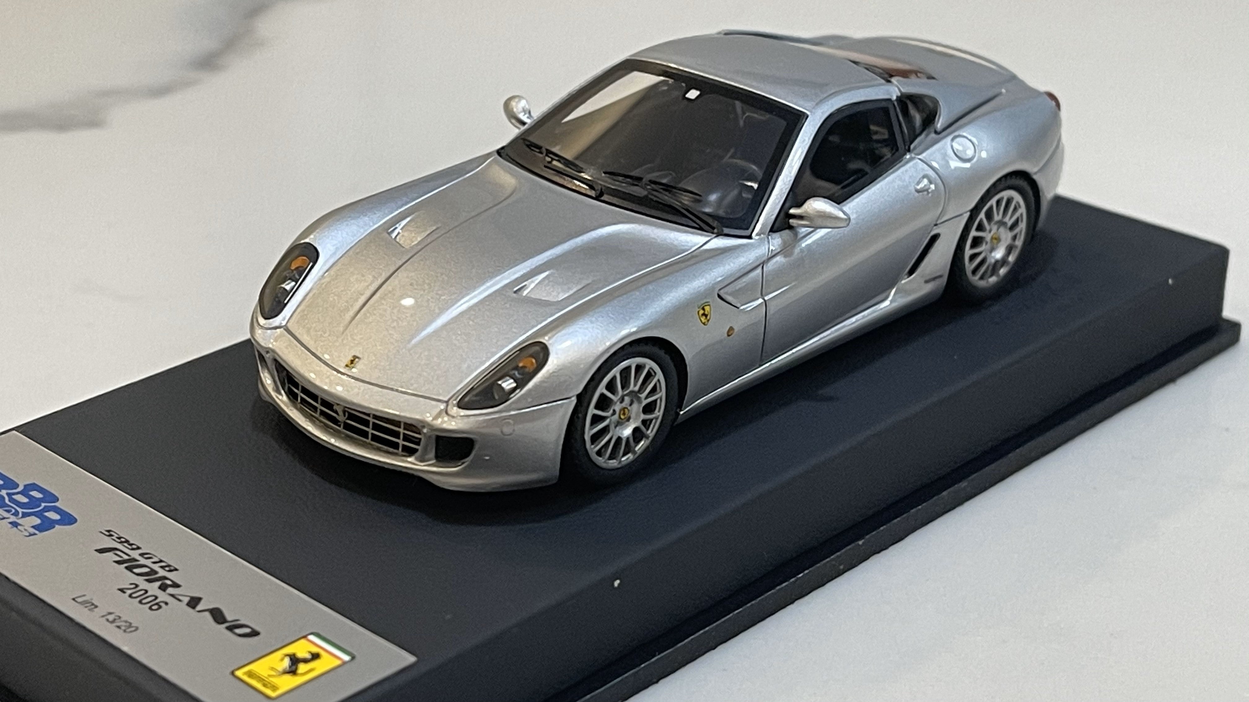 BBR 1/43 Ferrari 599 GTB 2006 Silver BBR183-101