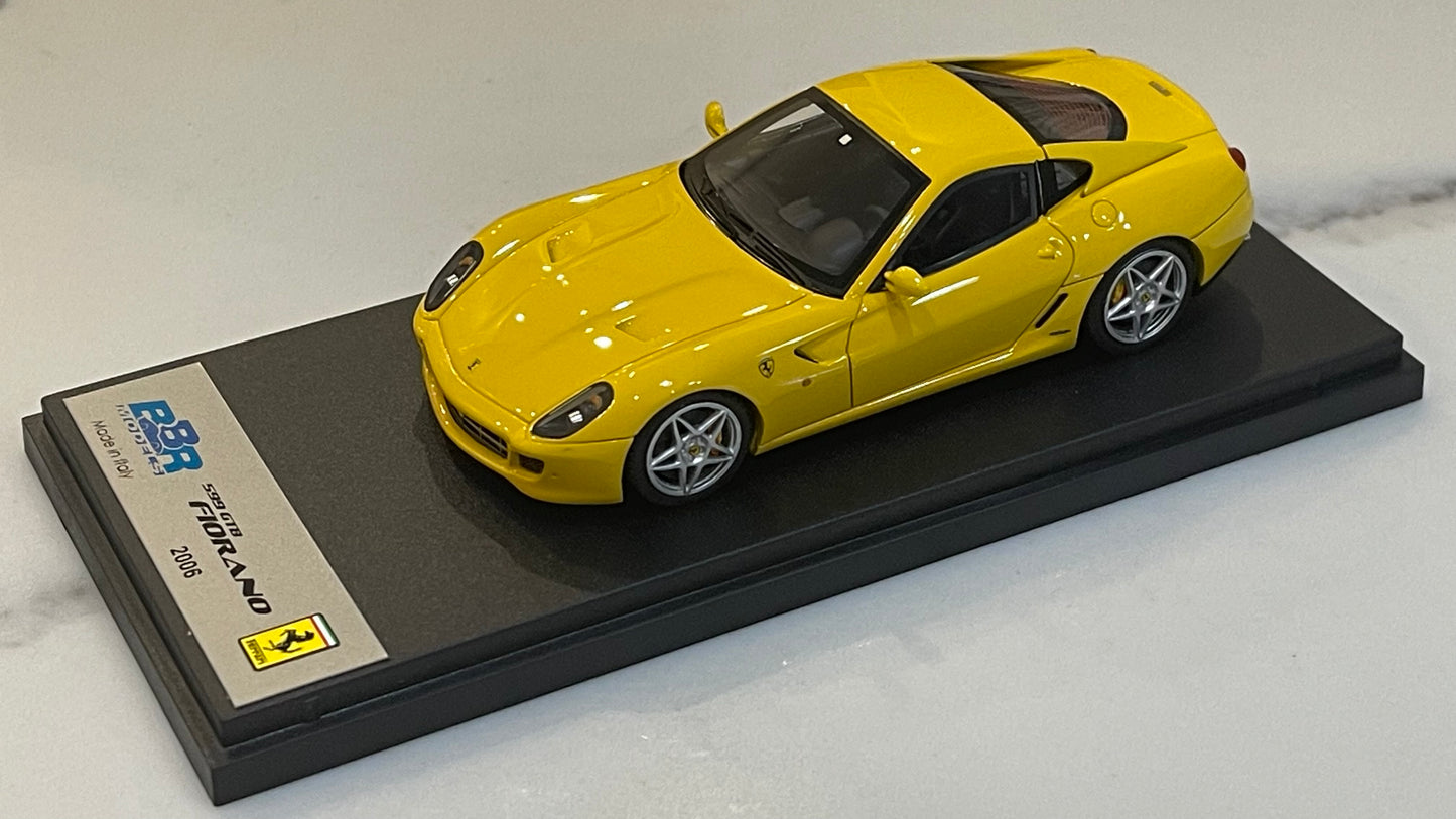 BBR 1/43 Ferrari 599 GTB Fiorano 2006 Yellow BBR183B