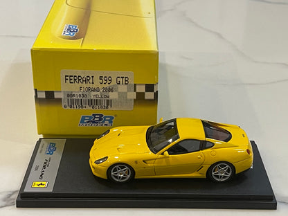 BBR 1/43 Ferrari 599 GTB Fiorano 2006 Yellow BBR183B