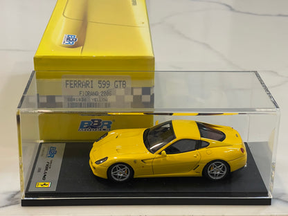 BBR 1/43 Ferrari 599 GTB Fiorano 2006 Yellow BBR183B
