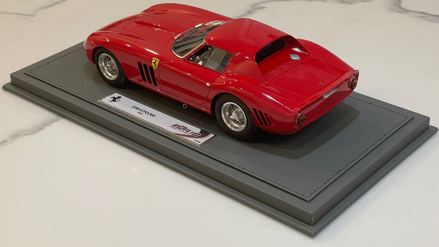 BBR 1/18 Ferrari 250 GTO/64 Street 1964 Rosso Corsa BBR1846E
