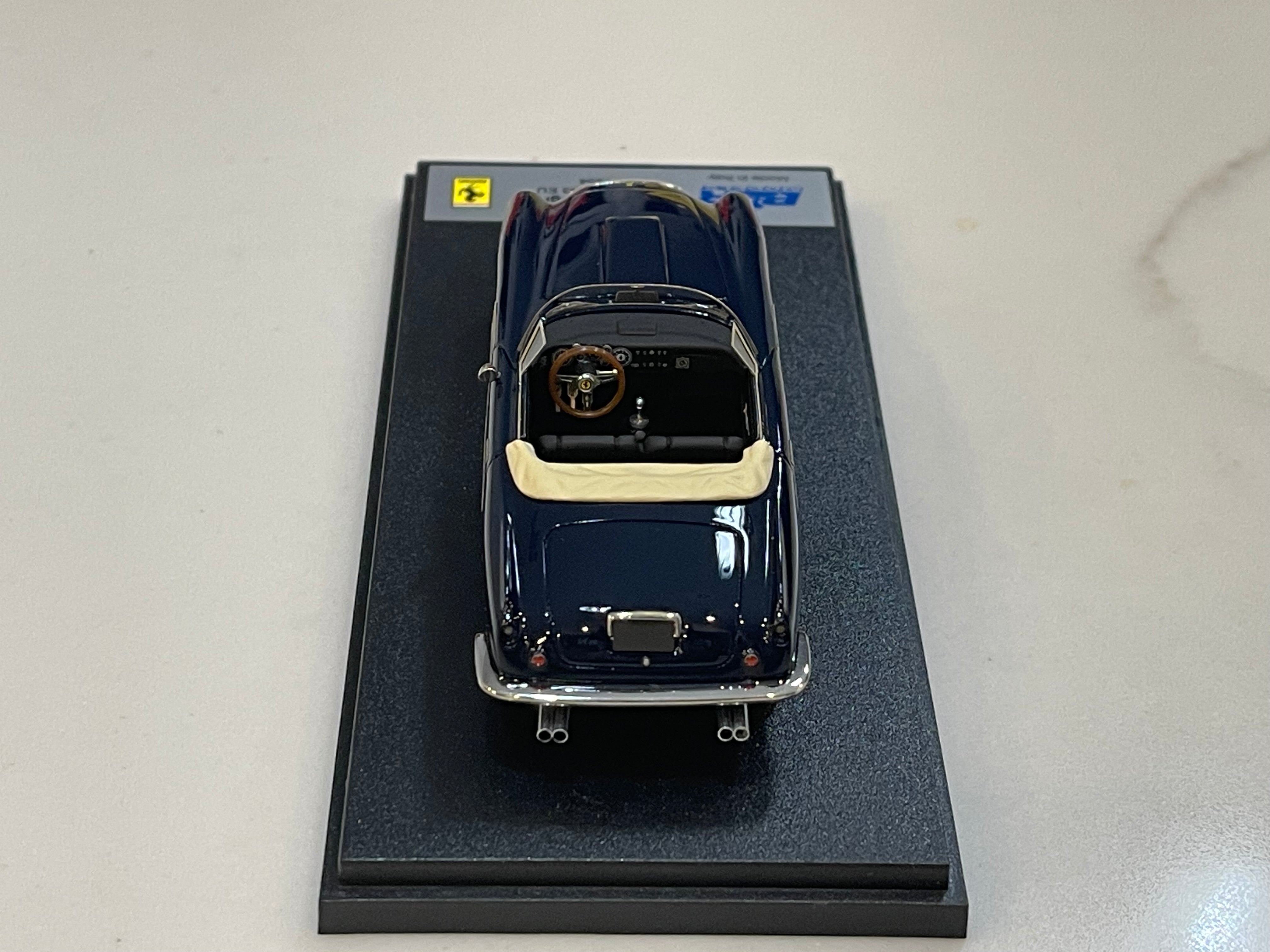 BBR 1/43 Ferrari 375 Spider Vignale 0353EU 1954 Dark Blue BBR185