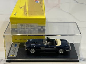 BBR 1/43 Ferrari 375 Spider Vignale 0353EU 1954 Dark Blue BBR185