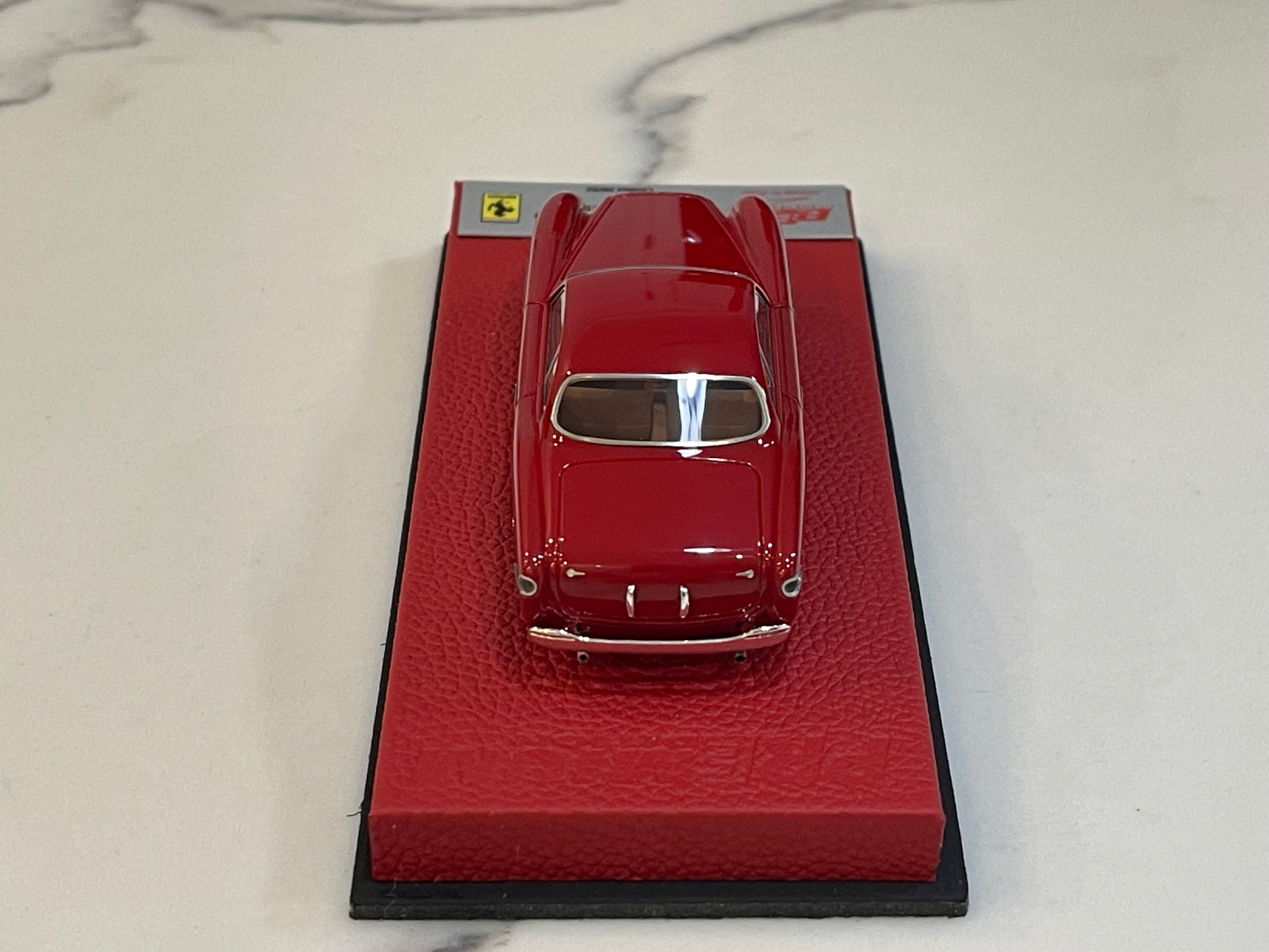 BBR 1/43 Ferrari 212 Inter Vignale Coupe 0135E 1962 Dark Red BBR190APRE