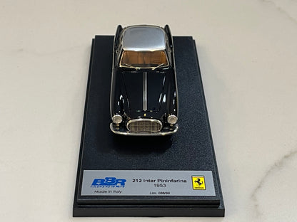 BBR 1/43 Ferrari 212 Inter Pininfarina Coupe 1953 Black/Silver BBR192B