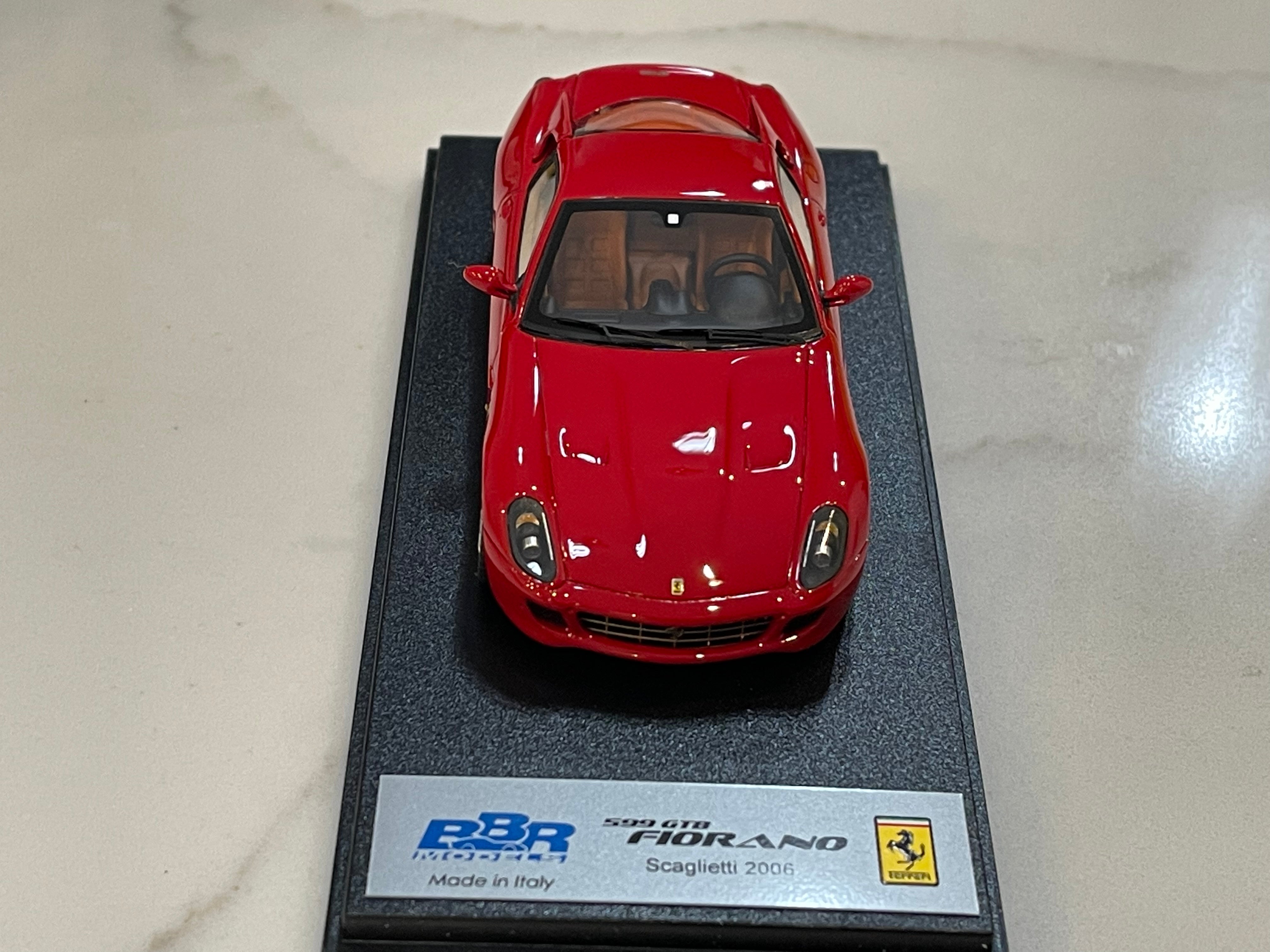 BBR 1/43 Ferrari 599 GTB Fiorano Scaglietti 2006 Red BBR193A