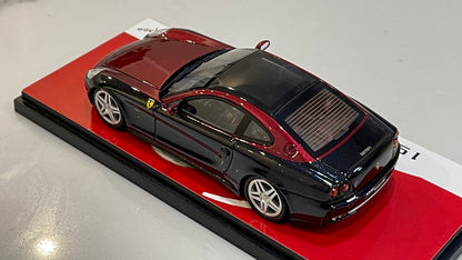 BBR 1/43 Ferrari 612 Scaglietti Sessanta 2007 Met. Black/Dark Red BBR197C
