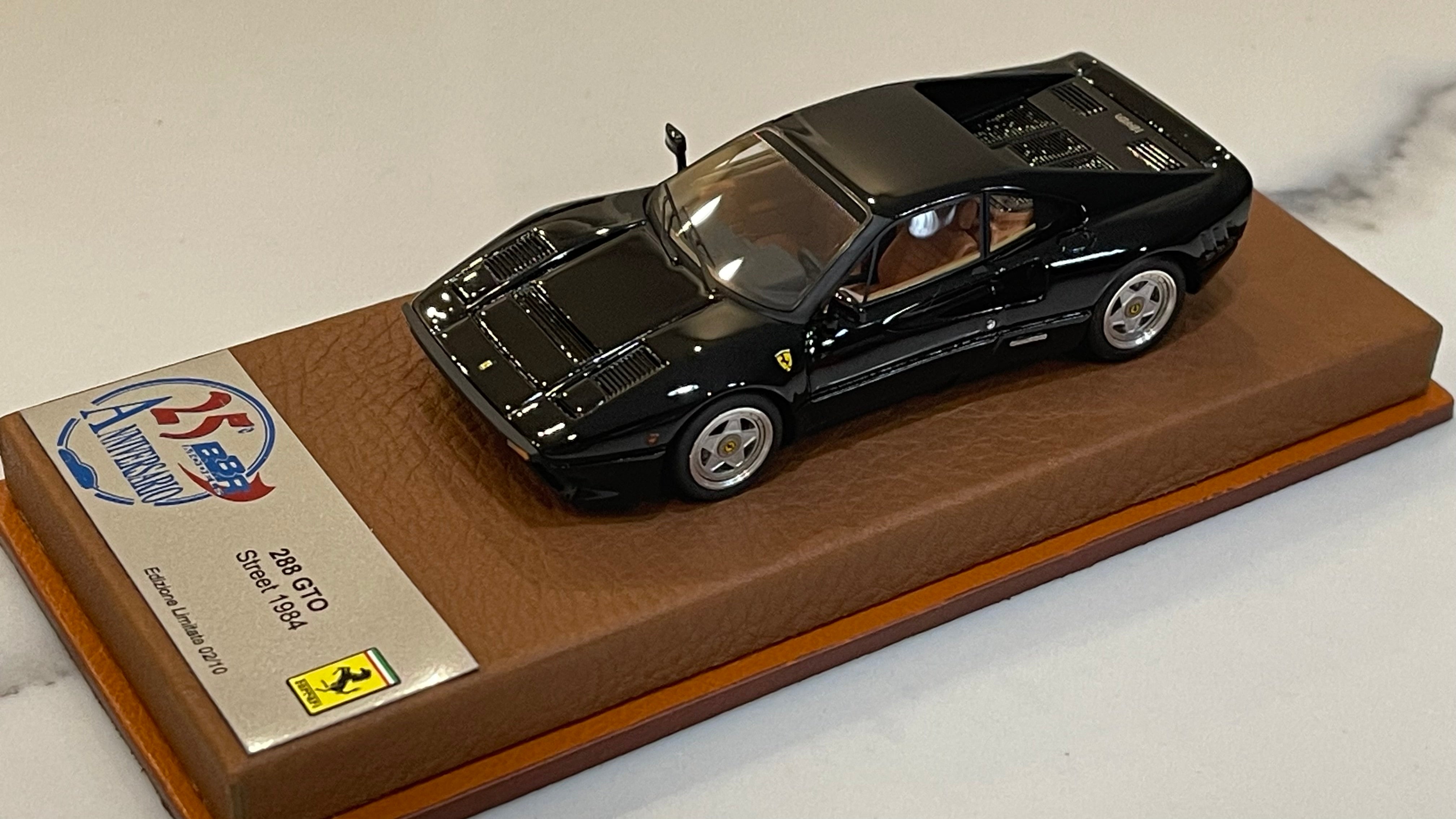 BBR 1/43 Ferrari 288 GTO 1984 Black BBR198C