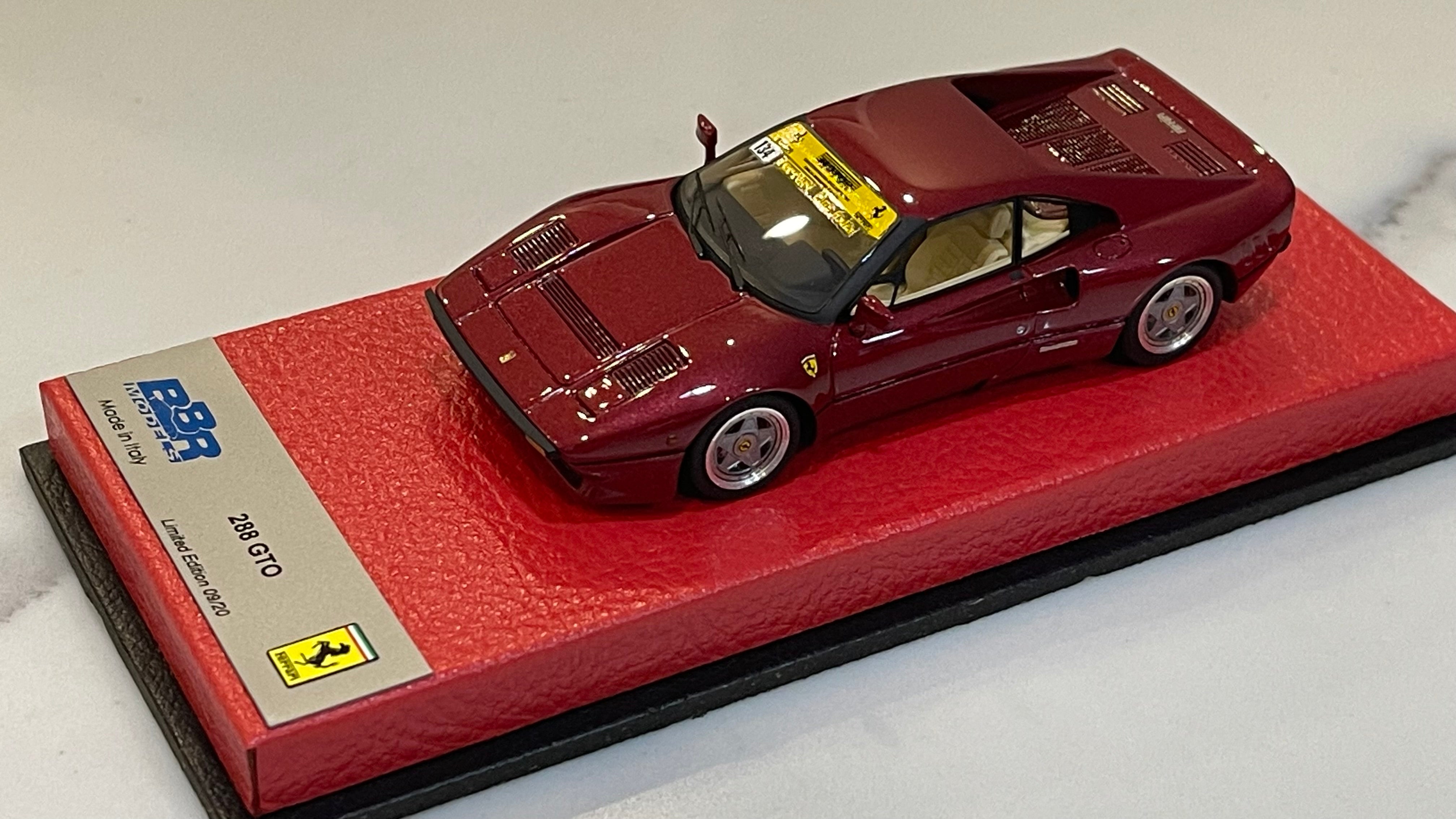 BBR 1/43 Ferrari 288 GTO 1984 Dark Red BBR198D