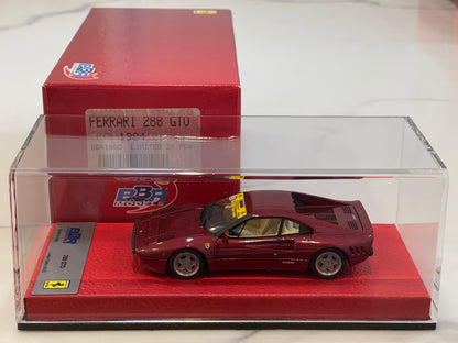 BBR 1/43 Ferrari 288 GTO 1984 Dark Red BBR198D