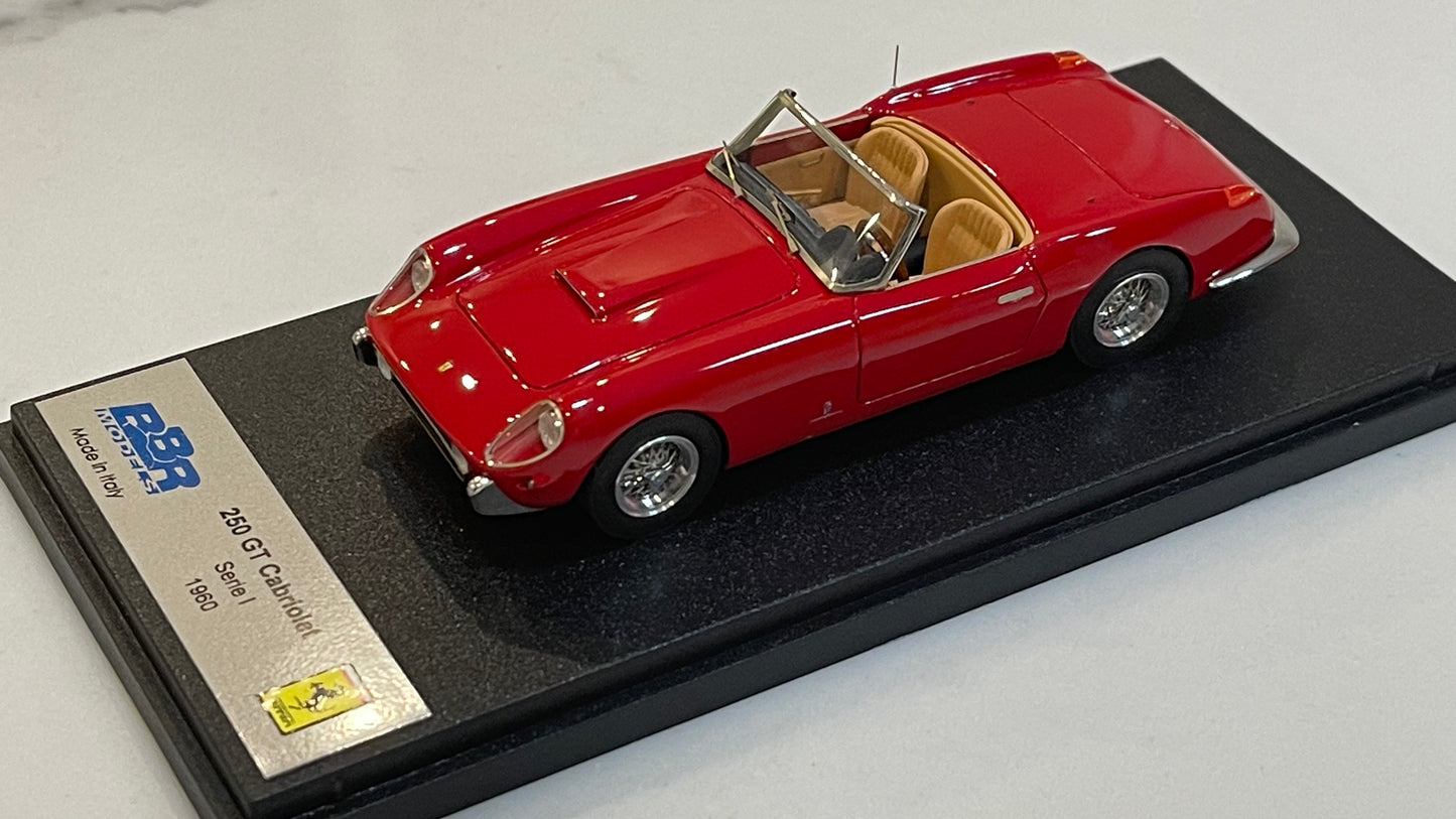 BBR 1/43 Ferrari 250 GT Cabriolet Series I 1960 Red BBR199A