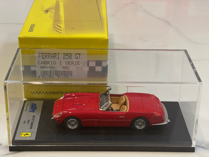 BBR 1/43 Ferrari 250 GT Cabriolet Series I 1960 Red BBR199A