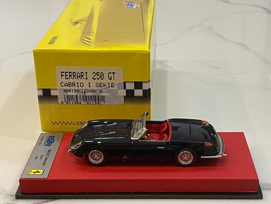 BBR 1/43 Ferrari 250 GT Cabriolet Series I 1960 Red BBR199CLB