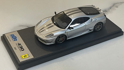 BBR 1/43 Ferrari F430 Scuderia 2007 Silver BBR200*