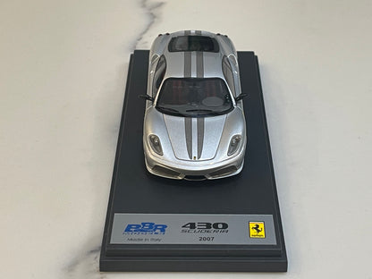 BBR 1/43 Ferrari F430 Scuderia 2007 Silver BBR200*
