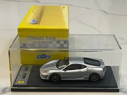 BBR 1/43 Ferrari F430 Scuderia 2007 Silver BBR200*