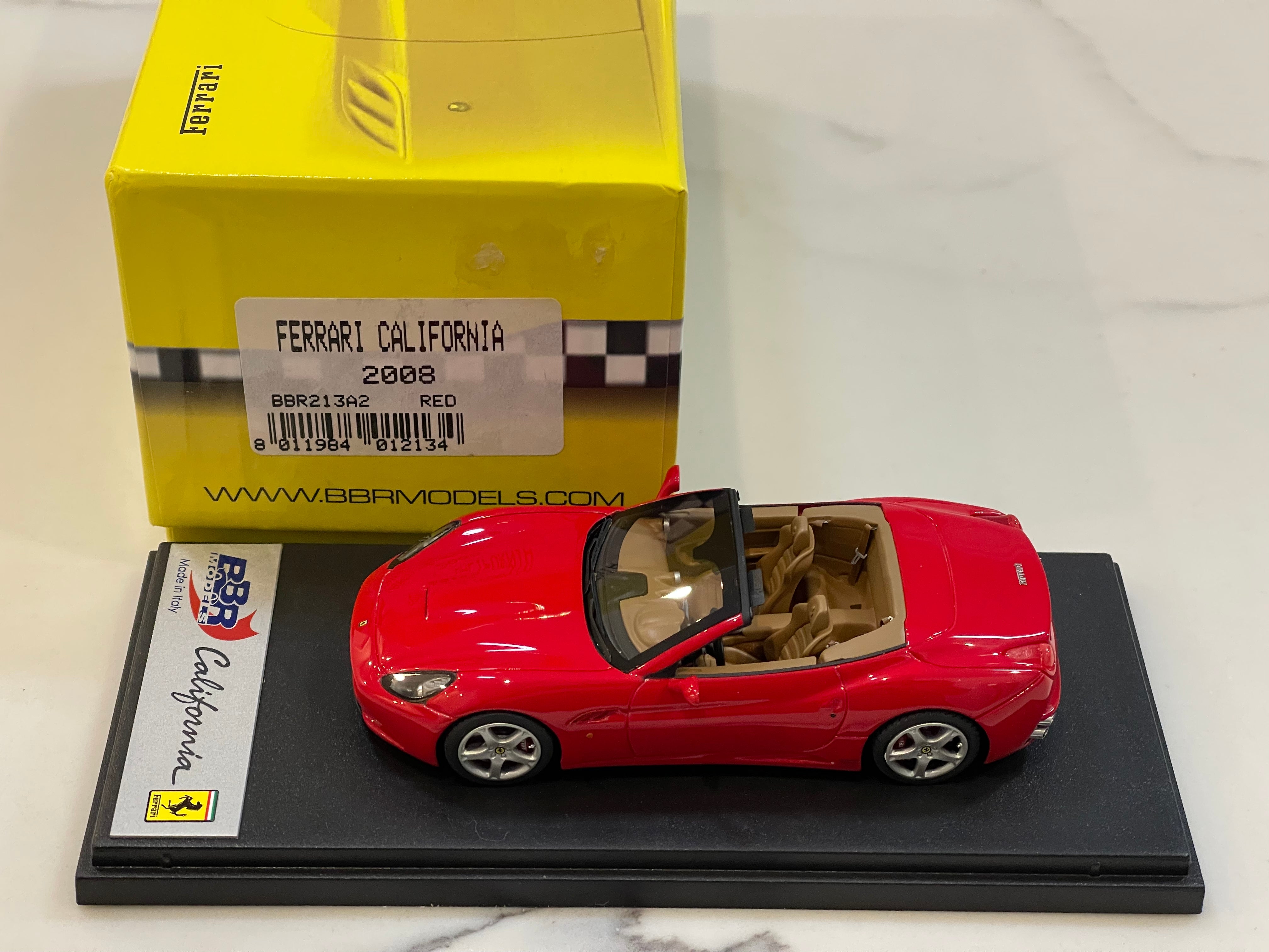 BBR 1/43 Ferrari California 2008 Red BBR213A2