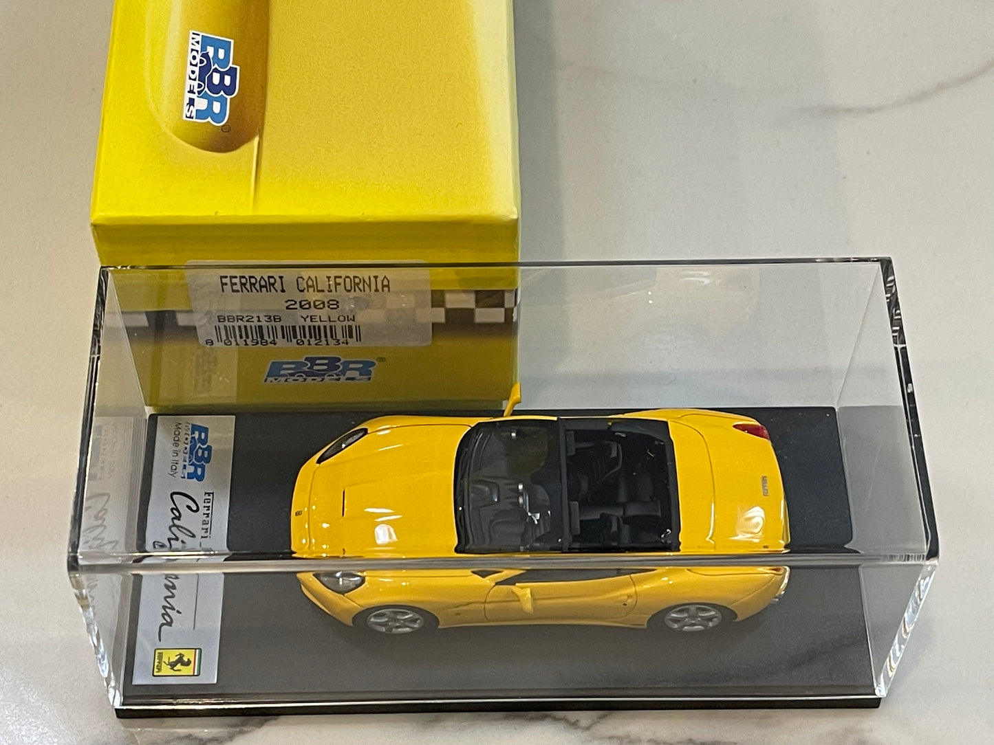 BBR 1/43 Ferrari California 2008 Yellow BBR213B