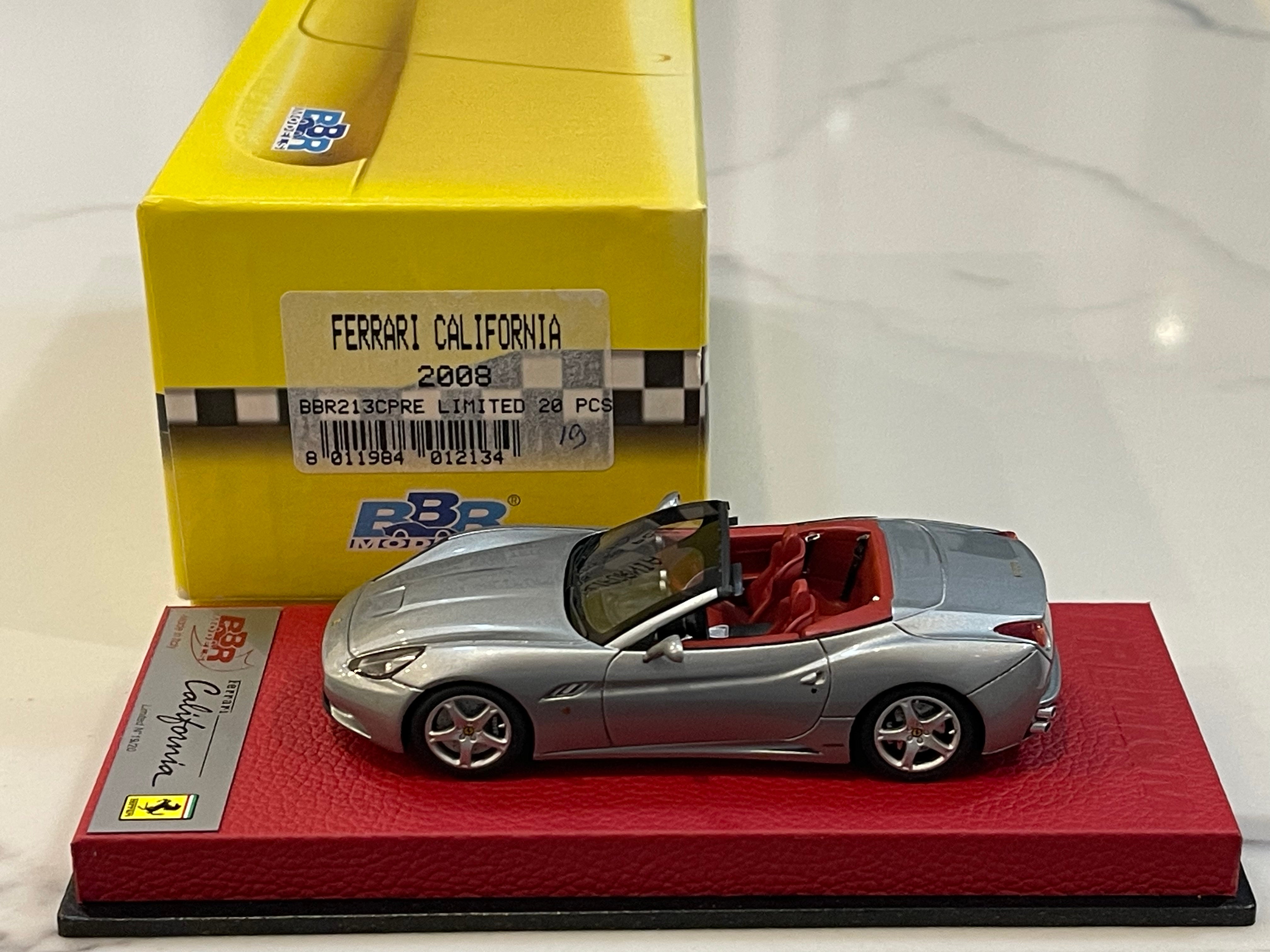 BBR 1/43 Ferrari California 2008 Titanium Grey BBR213CPRE