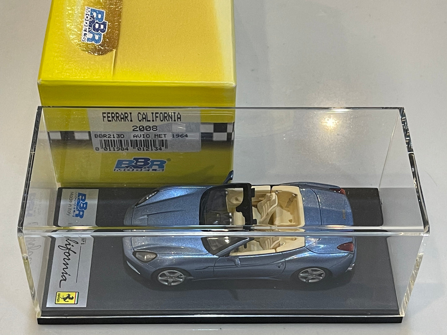 BBR 1/43 Ferrari California 2008 Met. Avio BBR213D