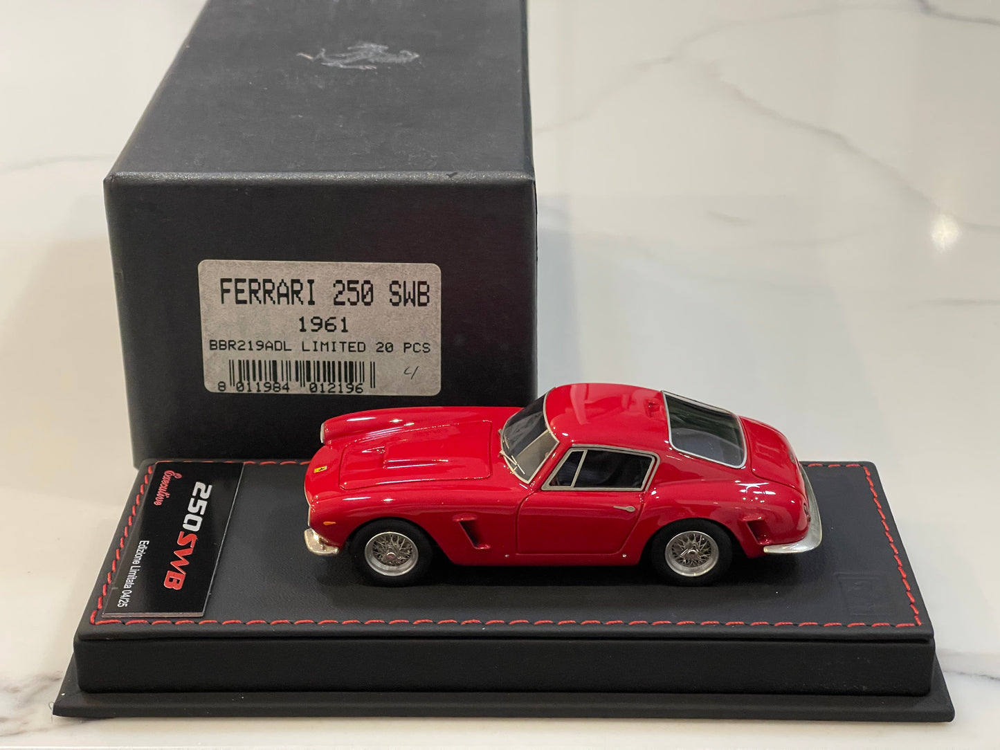BBR 1/43 Ferrari 250 GT SWB 1961 Red BBR219ADL
