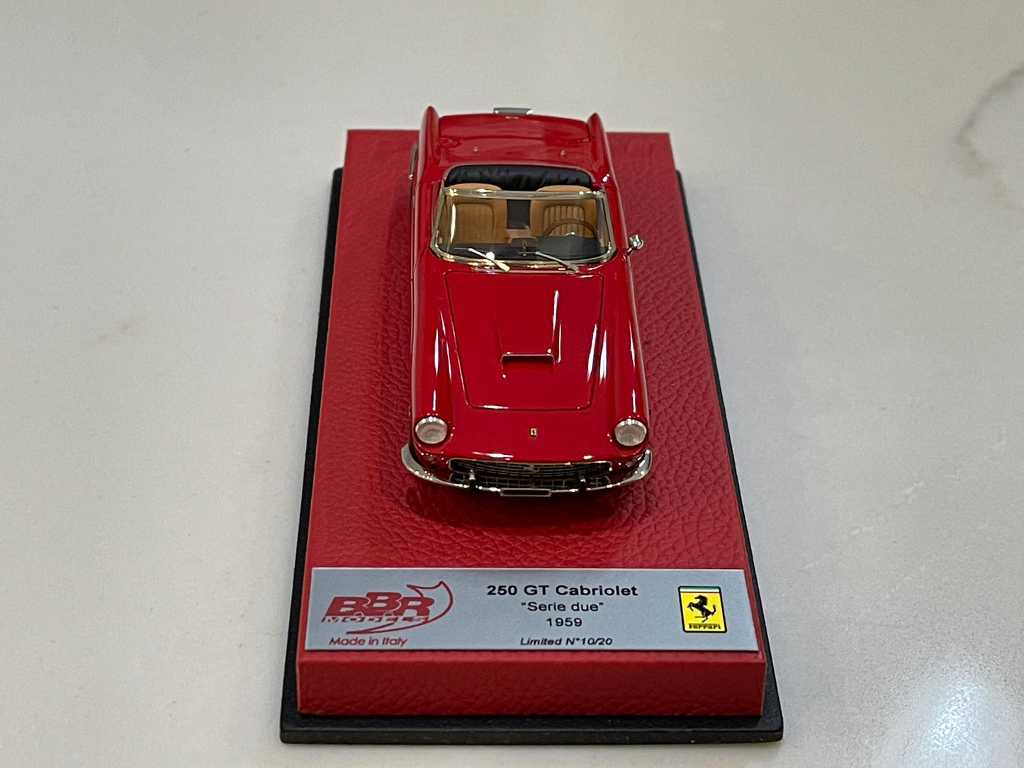 BBR 1/43 Ferrari 250 GT Cabriolet Series II 1959 Red BBR226CPRE