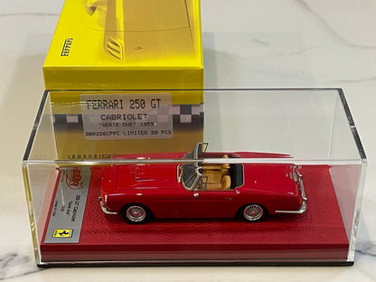 BBR 1/43 Ferrari 250 GT Cabriolet Series II 1959 Red BBR226CPRE