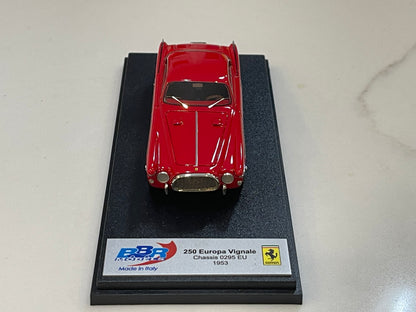 BBR 1/43 Ferrari 250 Europa Vignale 0295EU 1953 Red/Black BBR228A