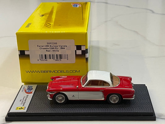 BBR 1/43 Ferrari 250 Europa Vignale 0295EU 1953 Red/White BBR228B