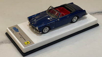 BBR 1/43 Ferrari 250 GTE Cabriolet 1961 Metal Blue BBR229CLB
