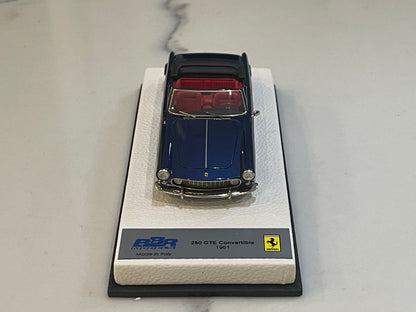 BBR 1/43 Ferrari 250 GTE Cabriolet 1961 Metal Blue BBR229CLB