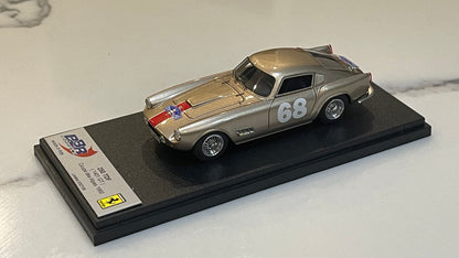 BBR 1/43 Ferrari 250 TDF 1401GT Coupe des Alpes 1960 Met. Gold BBR237C